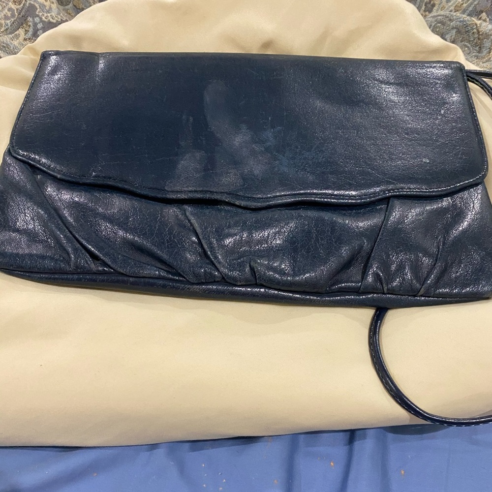 Navy Blue Clutch